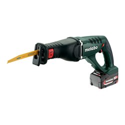 Metabo Akku-Säbelsäge ASE 18 LTX metaBOX 145 L 18V 2x5.2Ah Li-Power + ASC 55