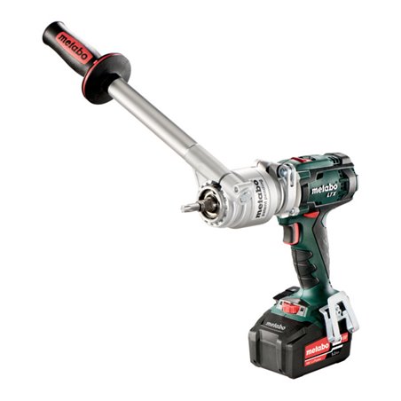Metabo Akku-Bohrschrauber BS 18 LTX-X3 Quick Kunststoffkoffer + 2x18V/5.2Ah Li-Ion + ASC 30-36 V