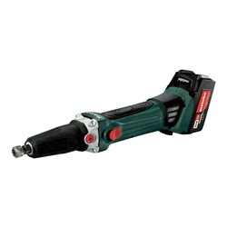 Metabo Akku-Geradschleifer GA 18 LTX Kunststoffkoffer + 2x18V/5.2Ah Li-Ion + ASC 30-36 V