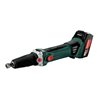 Metabo Akku-Geradschleifer GA 18 LTX Kunststoffkoffer + 2x18V/5.2Ah Li-Ion + ASC 30-36 V