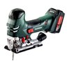 Metabo Akku-Stichsäge STA 18 LTX 140 Kunststoffkoffer + 2x18V/5.2Ah Li-Ion + ASC 30-36 V
