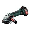 Metabo Akku-Winkelschleifer W 18 LTX 125 Quick Kunststoffkoffer 18V 2x5.2Ah Li-Ion + ASC 55