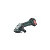 Metabo Akku-Winkelschleifer W 18 LTX 125 Quick Kunststoffkoffer 18V 2x5.2Ah Li-Ion + ASC 55