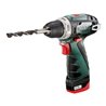 Metabo Akku-Bohrschrauber PowerMaxx BS Werkzeugtasche 12V 1x2Ah Li-Power + LC 40