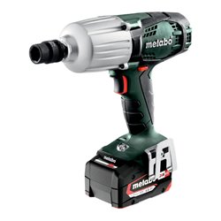 Metabo Akku-Schlagschrauber SSW 18 LTX 600 metaBOX 145 L 18V 2x4Ah Li-Power + ASC 55