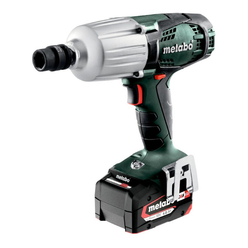 Metabo Akku-Schlagschrauber SSW 18 LTX 600 metaBOX 145 L 18V 2x4Ah Li-Power + ASC 55
