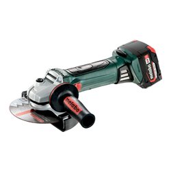Metabo Akku-Winkelschleifer W 18 LTX 150 Quick Kunststoffkoffer 18V 2x5.2Ah Li-Ion + ASC 55