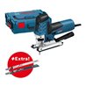 Bosch Stichsäge GST 150 CE mit 35-teiligem Sägeblatt-Set in L-BOXX
