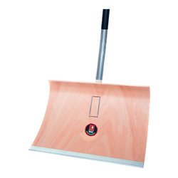 Idealspaten Schneeräumer 350 x 500 mm Ergo plus 5-Sperrholz