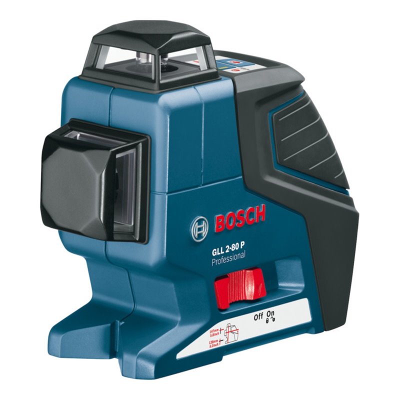 Bosch Linienlaser GLL 2-80 P mit Universalhalterung BM1 (A01) L-BOXX Einlage-Gerät