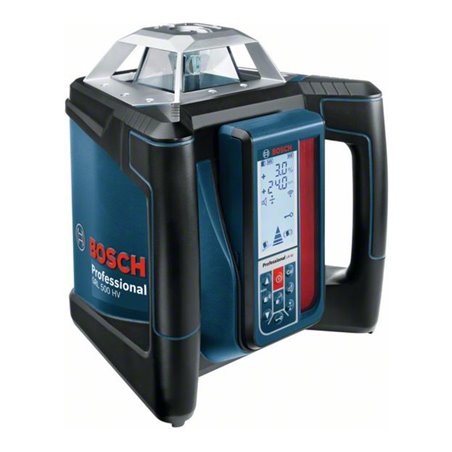 Bosch Rotationslaser GRL 500 HV mit Baustativ BT 170 HD und Messstab GR 240