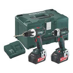 Metabo Akkuset Combo Set 2.1.1 18 V BS 18 LT + SSD 18 LTX 200 MetaLoc