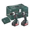 Metabo Akkuset Combo Set 2.1.1 18 V BS 18 LT + SSD 18 LTX 200 MetaLoc