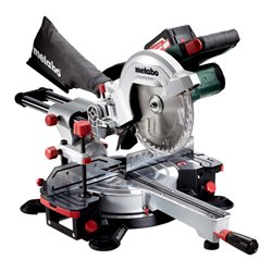 Metabo Akku-Kappsäge KGS 18 LTX 216 mit Zugfunktion Karton 18V 2x5.2Ah Li-Ion + ASC 55