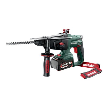 Metabo Akku-Kombihammer KHA 18 LTX metaBOX 165 L 18V 2x4Ah Li-Power + ASC 55