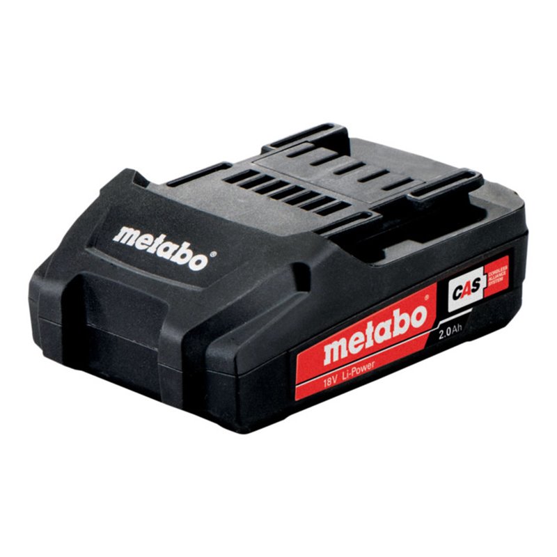 Metabo Akkupack 18 V, 2,0 Ah, Li-Power, 'AIR COOLED'