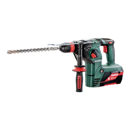Metabo Akku-Kombihammer KHA 36 LTX mit Metabo-Quick-Wechselfutter Kunststoffkoffer 36V 2x5.2Ah Li-Power + ASC Ultra