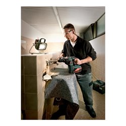 Metabo Akku-Kombihammer KHA 36 LTX mit Metabo-Quick-Wechselfutter Kunststoffkoffer 36V 2x5.2Ah Li-Power + ASC Ultra