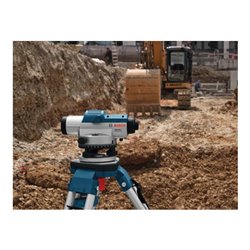 Bosch Optisches Nivelliergerät GOL 20 G mit Baustativ BT 160 Messstab GR 500