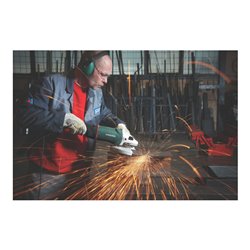 Metabo Winkelschleifer WE 24-230 MVT Quick mit Schnellspannmutter, drehbarem Haupthandgriff, Totmannschalter Karton