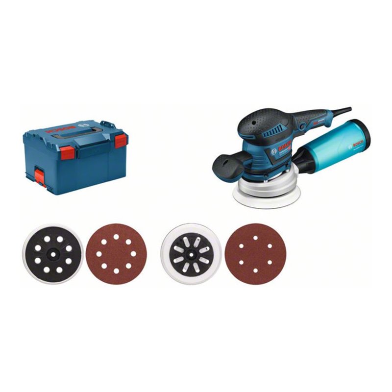 Bosch Exzenterschleifer GEX 125-150 AVE mit L-BOXX