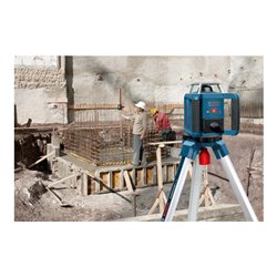 Bosch Rotationslaser GRL 400 H mit Laserempfänger LR 1 und Transportkoffer