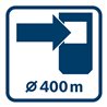 Bosch Rotationslaser GRL 400 H mit Laserempfänger LR 1 und Transportkoffer
