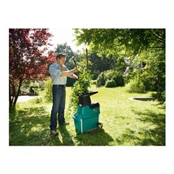 Bosch Leisehäcksler AXT 25 TC mit Fangbox 53 l