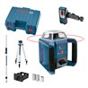 Bosch Rotationslaser GRL 400 H mit LR 1 Baustativ BT 170 HD und Messstab GR 240