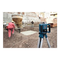 Bosch Rotationslaser GRL 400 H mit LR 1 Baustativ BT 170 HD und Messstab GR 240