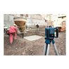 Bosch Rotationslaser GRL 400 H mit LR 1 Baustativ BT 170 HD und Messstab GR 240