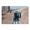 Bosch Rotationslaser GRL 400 H mit LR 1 Baustativ BT 170 HD und Messstab GR 240