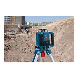 Bosch Rotationslaser GRL 400 H mit LR 1 Baustativ BT 170 HD und Messstab GR 240