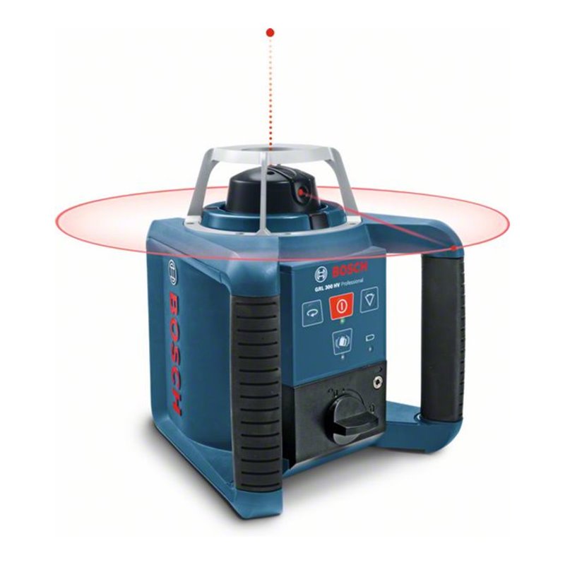 Bosch Rotationslaser GRL 300 HV mit RC 1 WM 4 und LR 1