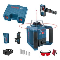 Bosch Rotationslaser GRL 300 HV mit RC 1 WM 4 und LR 1