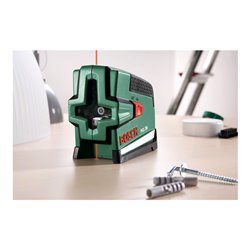 Bosch Kreuzlinien-Laser mit Lotfunktion PCL 20 Set