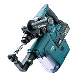 Makita DHR243RTJV Akku-Kombihammer 18V/ 5,0Ah mit Staubabsaugung