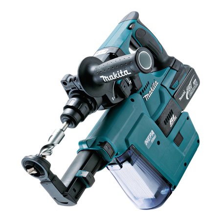 Makita DHR243RTJV Akku-Kombihammer 18V/ 5,0Ah mit Staubabsaugung