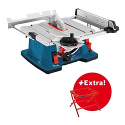 Bosch Tischsäge GTS 10 XC und Arbeitstisch GTA 6000