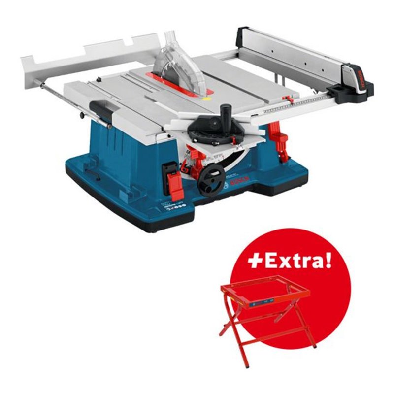 Bosch Tischsäge GTS 10 XC und Arbeitstisch GTA 6000