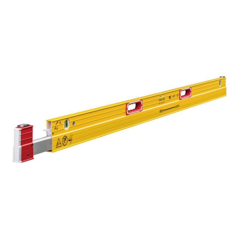 STABILA Teleskop-Wasserwaage Type 106 T 183 - 315 cm mit Abstandhaltern