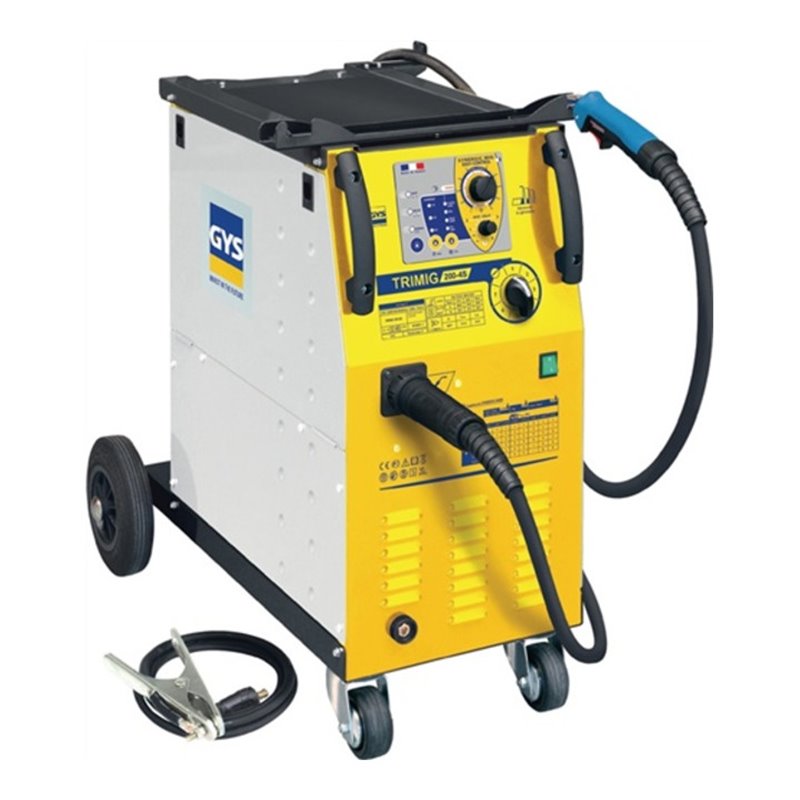 MIG/MAG Schweißgerät TRIMIG 200-4S rollbar,stufenlos regelb. 30-200A
