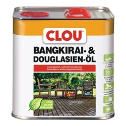 Bangkirai-/Douglasienöl naturgetönt 2,5l Dose CLOU