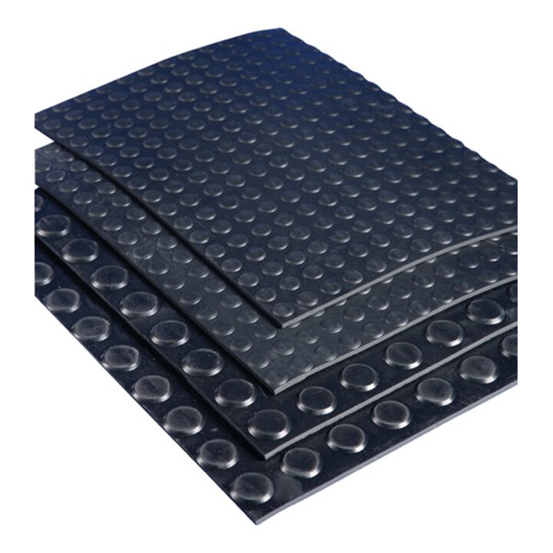 Möller Gummiflachnoppenmatte ElaQprem B.1,20m L.10m D.3mm NR/SBR