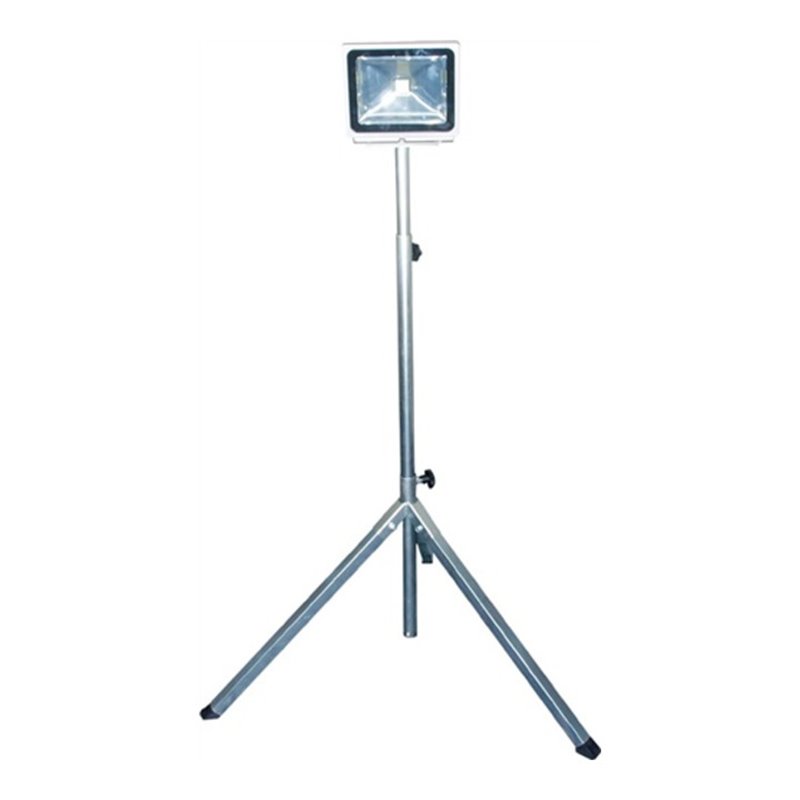 Chip LED Strahler m.Stativ 30W 1-2,3m H07RNF-3 G1,0 Kabel-L.5m schwere Profiausf