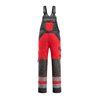 Mascot Latzhose Gosford hi-vis rot/dunkelanthrazit