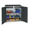 Werkzeug-/Beistellschrank H1000xB1000xT500mm 1Schubl.2BD grau/blau STUMPF