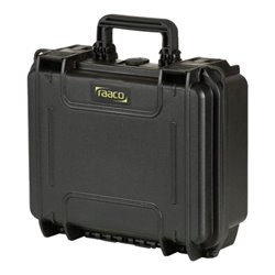 raaco Schutzkoffer FlightCase 3  B.336xT.300xH.148mm m. Schaumstoffeinlage IP67