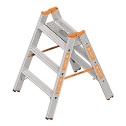 Schwerlasttritt Aluminiumufen beidseitig begehbar max Gesamtbelastung 200kg