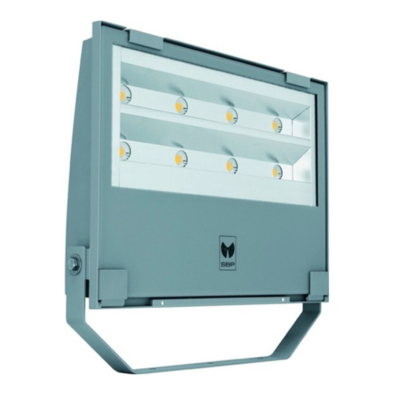 LED Strahler 212W m.8LEDs 16686Lm 5000 Kelvin asymetrisch Lebensd. 130000h IP66